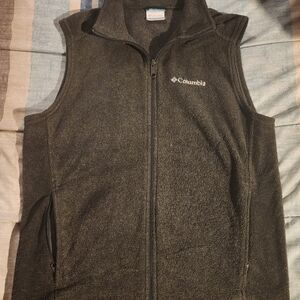 Columbia Black Fleece Vest